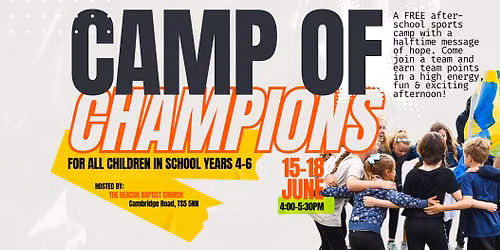 FREE Children's Sports Camp