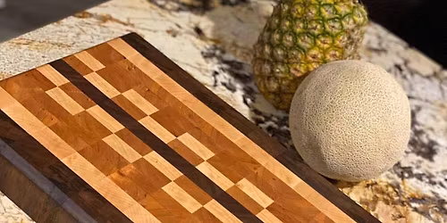 End Grain Butcher Block Cutting Board - FULL