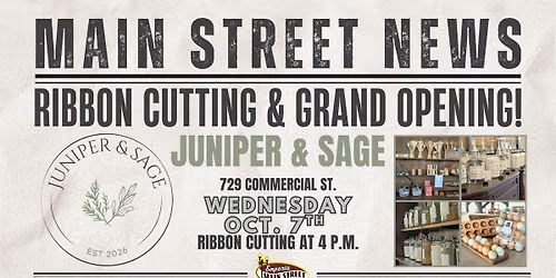 Juniper & Sage Grand Opening!