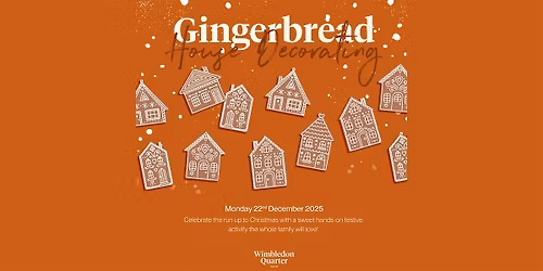 Gingerbread House Decorating Workshops