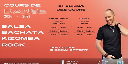 Cours de danse de couple \u00e0 la Tour-du-Pin
