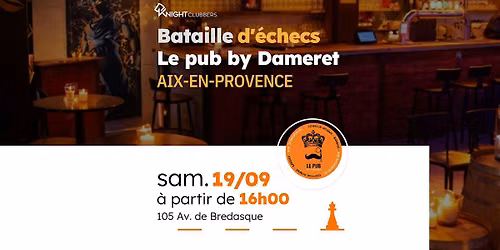 Rencontre d'\u00e9checs - Aix-en-Provence - Le pub by Dameret