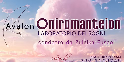 ONIROMANTEION. Il laboratorio dei sogni a cura di Z. Fusco