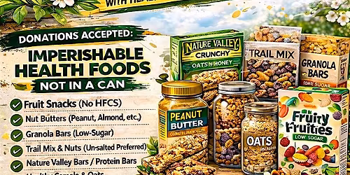 SPRING SLAM: Fresh Start Snack Drive