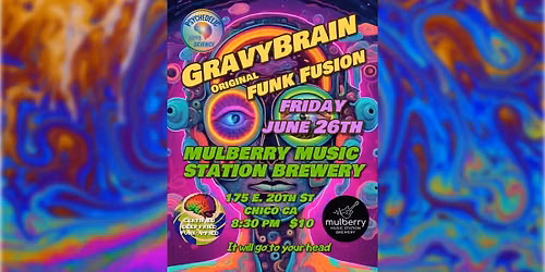 GravyBrain Live: An Original Funk Fusion Sonic Journey