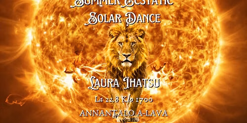 Ecstatic Dance Party 22.8 with DJ Laura Ihatsu