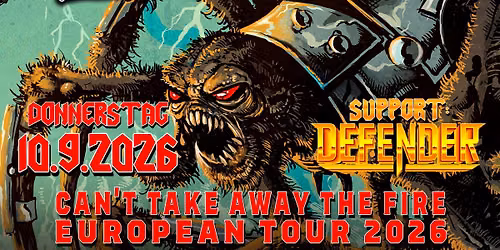† LIVE: Raven † Can't Take Away The Fire Tour 2026 † Support: Defender † Schwarzer Keiler Stuttgart