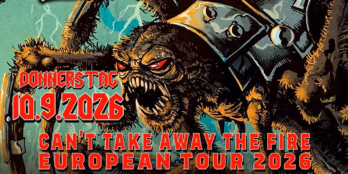 \u2020 LIVE: Raven \u2020 Can't Take Away The Fire Tour 2026 \u2020 Schwarzer Keiler Stuttgart