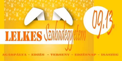 LELKES Szabadegyetem, Edz\u00e9snap Ag\u00e1rp\u00e1ly\u00e1n
