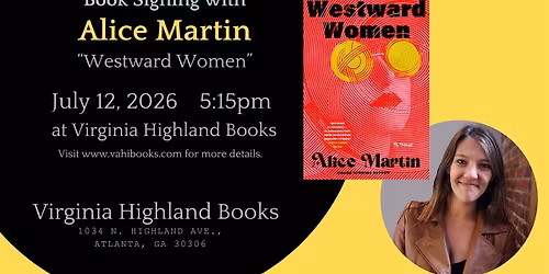 An Evening with Author Alice Martin
