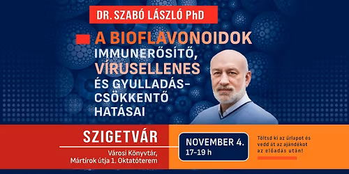 Szigetv\u00e1ri ismeretterjeszt\u0151 el\u0151ad\u00e1s