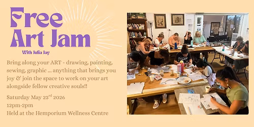 Free Art Jam with Julia Jay!