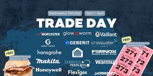 Burge & Gunson Trade Day - Wednesday 13th May