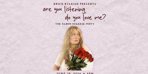 Erica Ryleigh Album Release Party @ Elysian Gardens