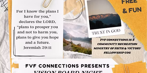 FVF Connections Presents-Vision Board Night 