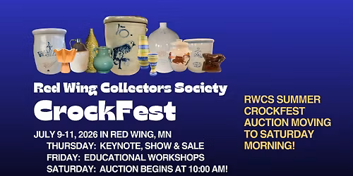 2026 RWCS CrockFest in Red Wing, MN