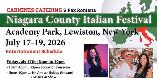 NIAGARA COUNTY ITALIAN FESTIVAL 