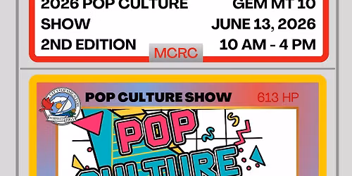 Pop Culture Show 2026
