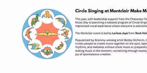 Circle Singing at Montclair Make Music Day