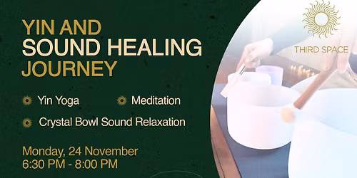 Yin yoga and Sound Healing