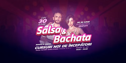 Cursuri de Salsa si Bachata pentru incepatori