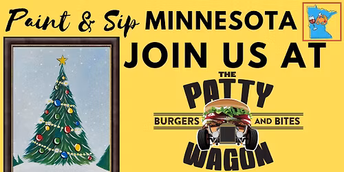 December 13 Paint & Sip at The Patty Wagon