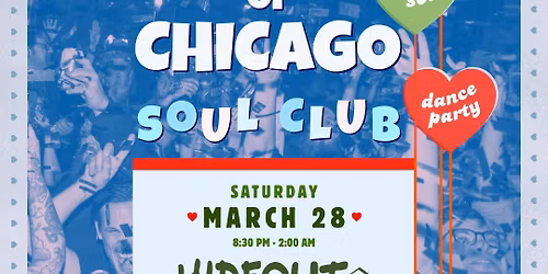 Spring 3\/28 Heart of Chicago Soul Club Dance Party