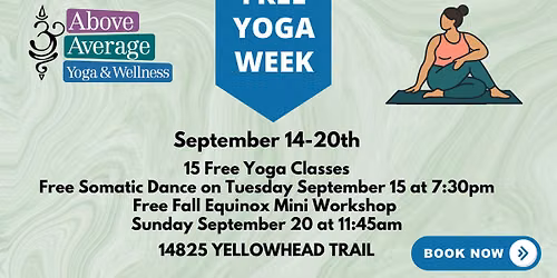 Free Yoga Week for All Bodies