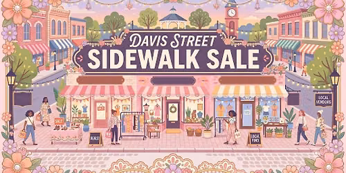 Davis Street Sidewalk Sale