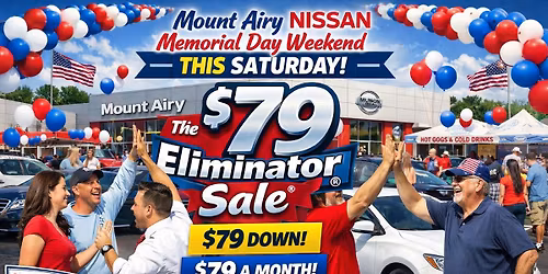 Mount Airy Nissan Eliminator Sale!