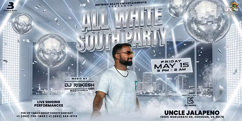 ALL WHITE SOUTH PARTY FT RAKESH