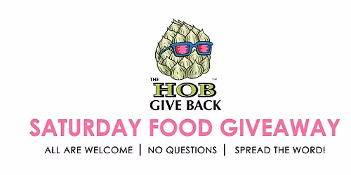 HOB Give Back - Saturday Food Giveawy