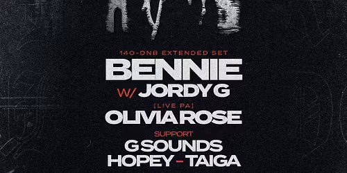 Bennie x Invicta Audio: 'Break It Down' Launch Party [FREE]