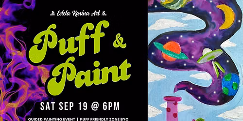 Puff and Paint Night Brentwood Ca