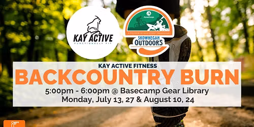 Backcountry Burn Outdoor Fitness Class