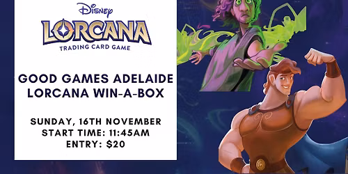 GGA Lorcana Win-A-Box