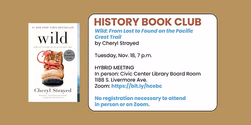 History Book Club hybrid meeting