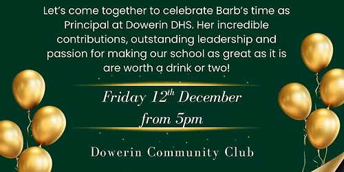 Barb's Farewell Celebration