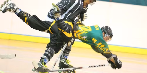 Inline roller hockey Training 