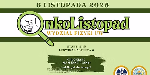 Onkolistopad 2025 - Ch\u0142oniak? Mam inne plany!