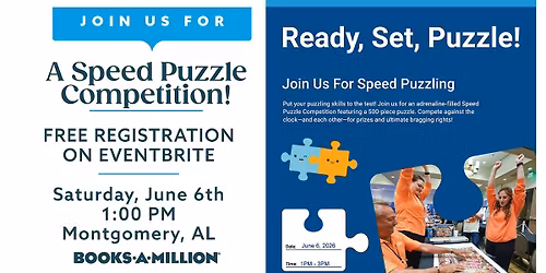 Join BAM for Speed Puzzling!