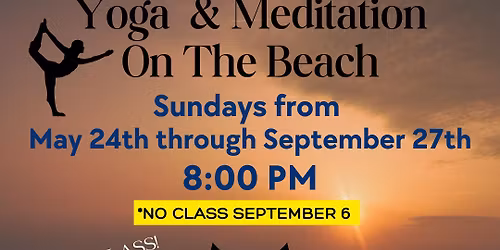 Twilight Yoga on the Beach