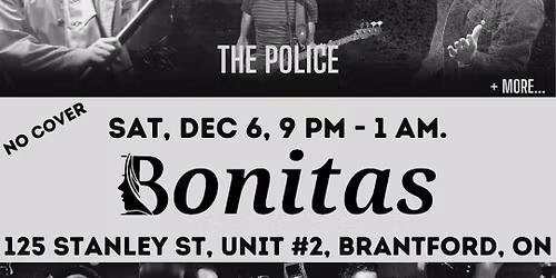 Live Music Night at Bonitas, Brantford, ON