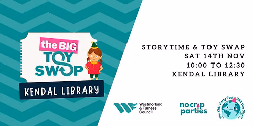 Storytime & Toy Swap @ Kendal Library