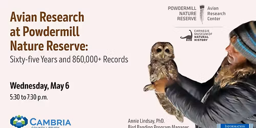 Avian Research at Powdermill Nature Reserve: Sixty-five Years and 860,000+ Records