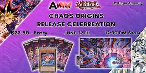 Chaos Origins Release Celebration