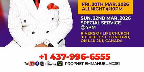 Night of Restoration Canada - 14th Edition