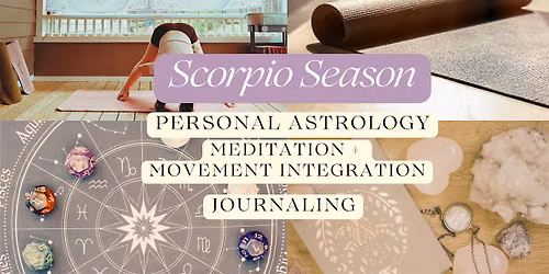 Sun Circle: Scorpio Season