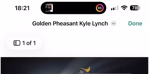 Acoustic set with Kyle Lynch 