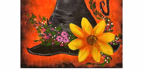 Oct. 21st Witch\u2019s Hat Paint Night at Atypical